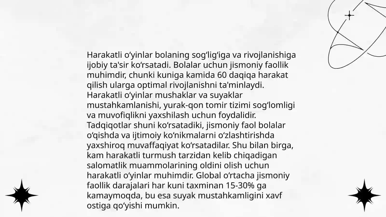 NUTQNI RIVOJLANTIRUVCHI HARAKATLI ÓYINLARNI ÒRGATISH 4