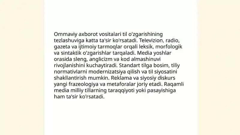 Sotsiolingvistika va sohalar 4