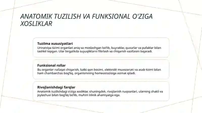Siydik ayiruv a’zolarining rivojlanish nuqsonlari 4