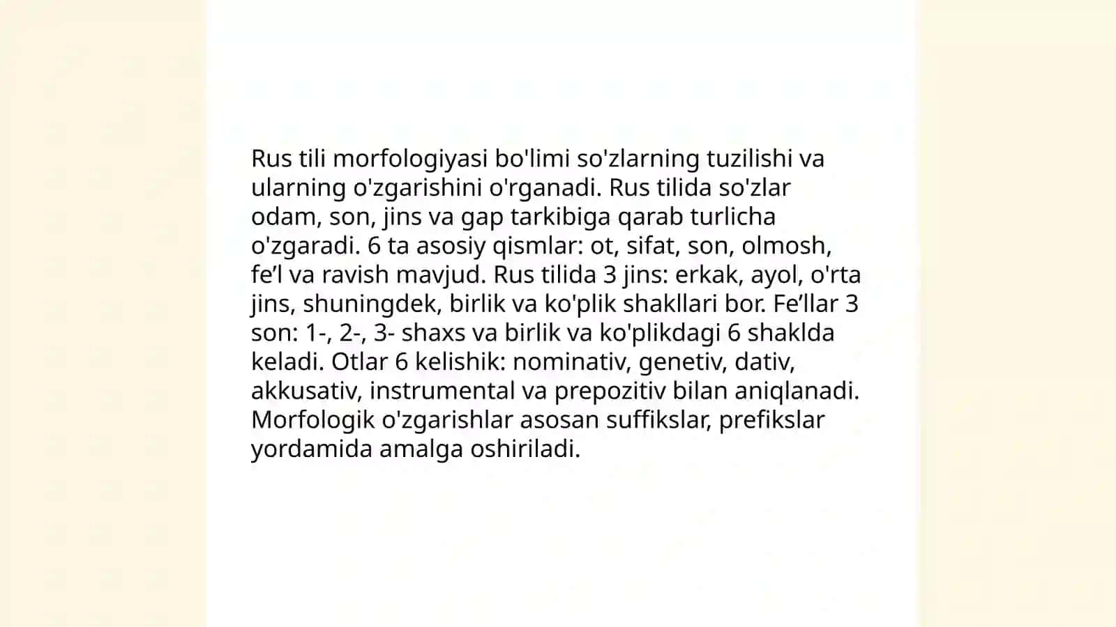 Rus tilining lingvistik xususiyatlari 4