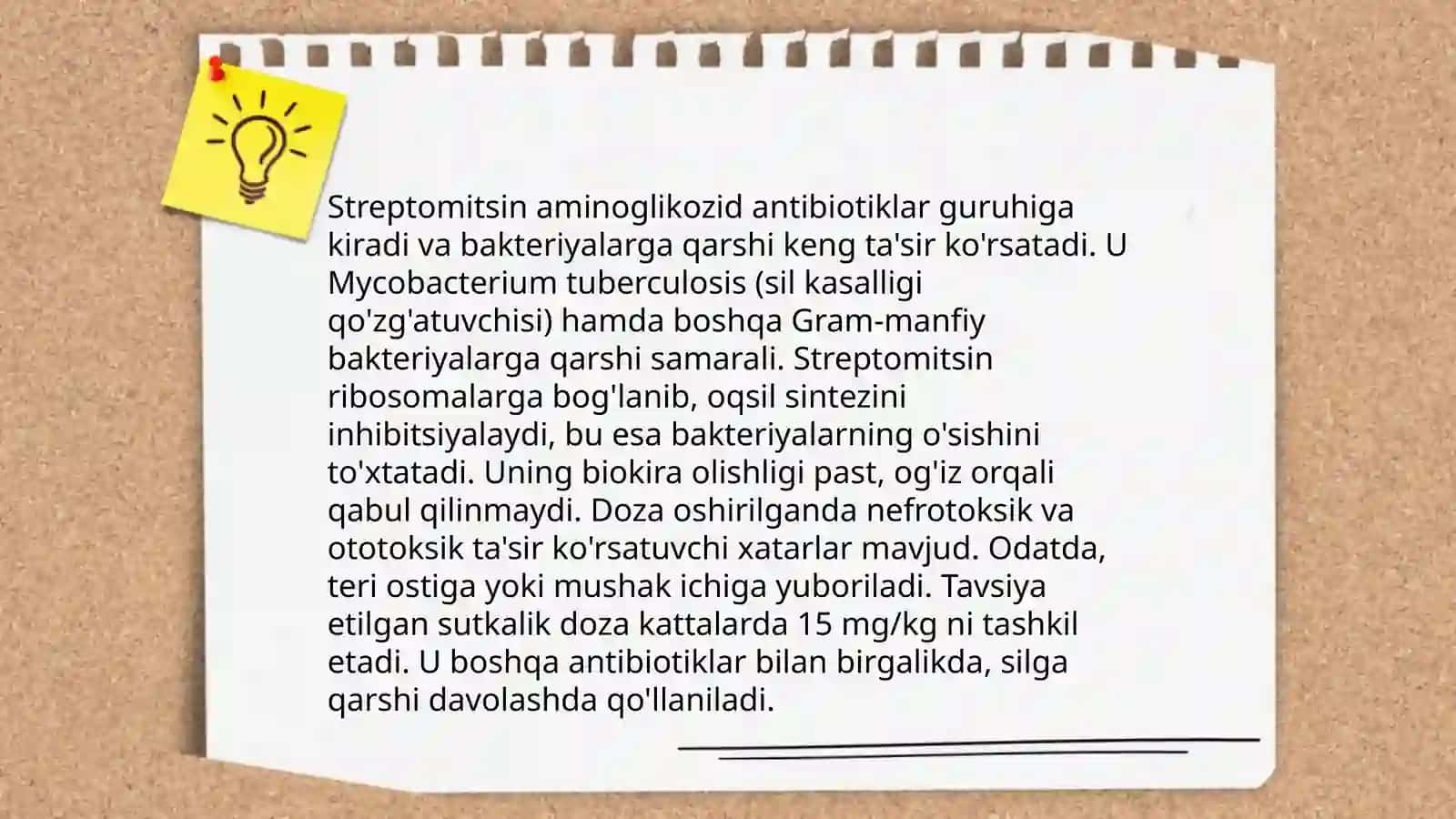 Streptomycinum antibiotigi 4