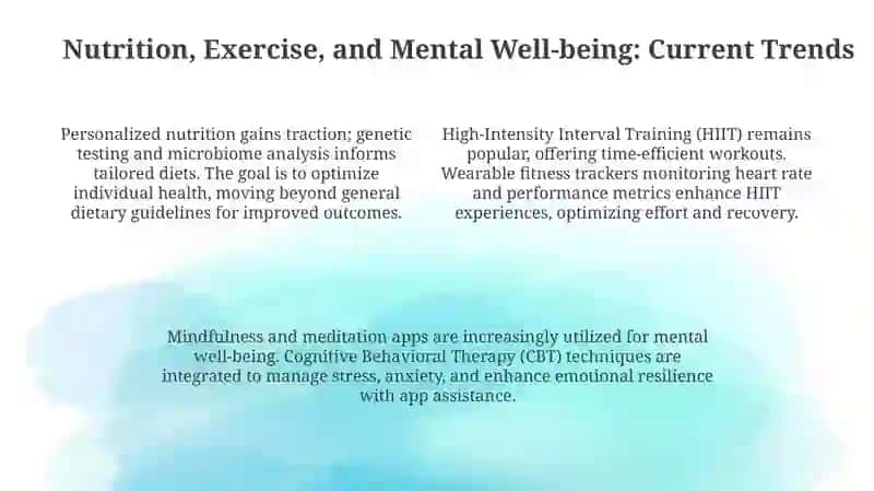Healthy Lifestyle: Trends and Challenges 4