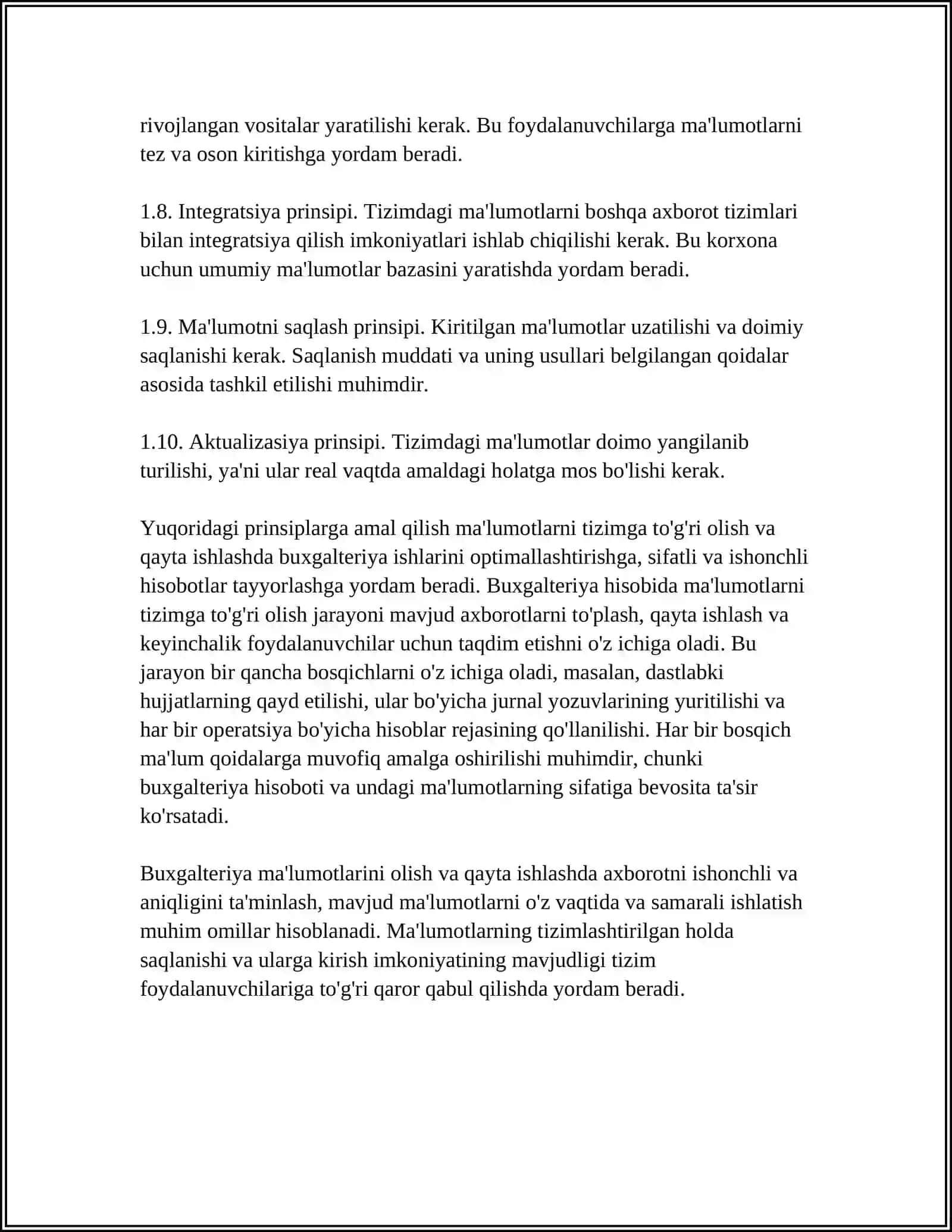 MAĢLIWMATLARDI DIZIMGE ALIW TÁRTIBI 4