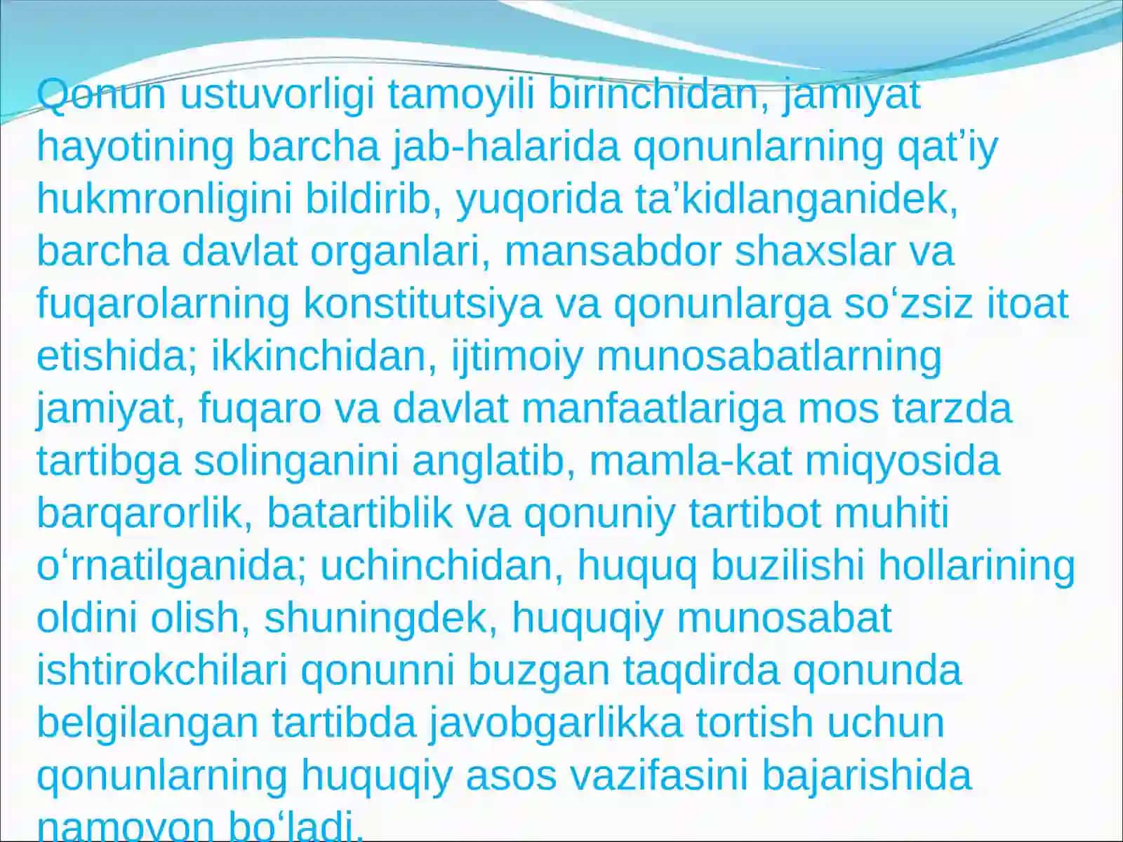 Qonun ustuvorligi 4