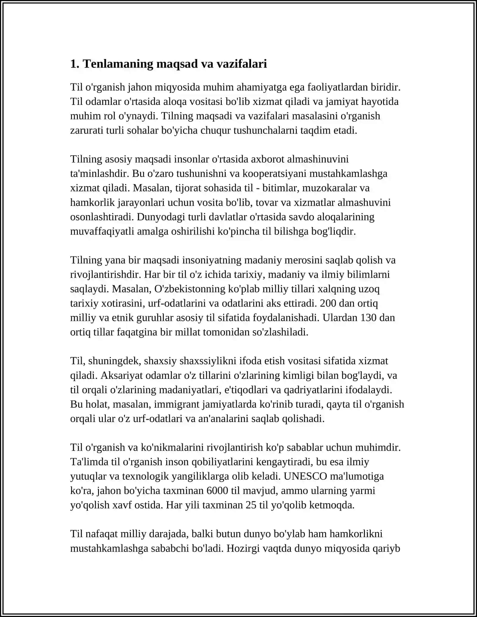 TENGLAMA TUSHUNCHASINI KIRITISH METODIKASI 4