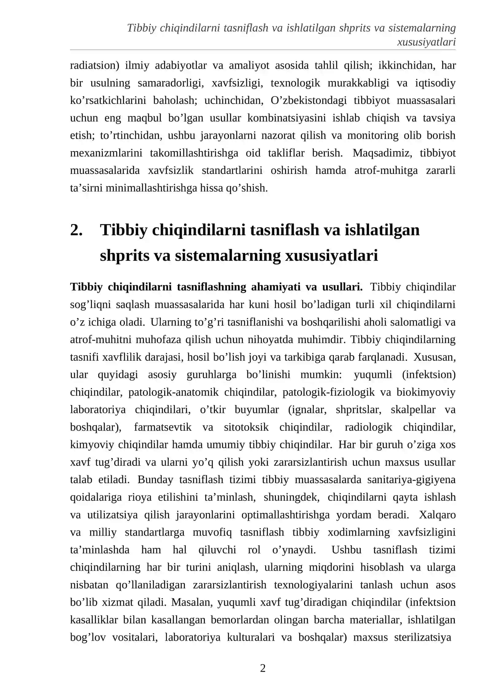 Ishlatilgan shprits va sistemalarni zararsizlantirish 4