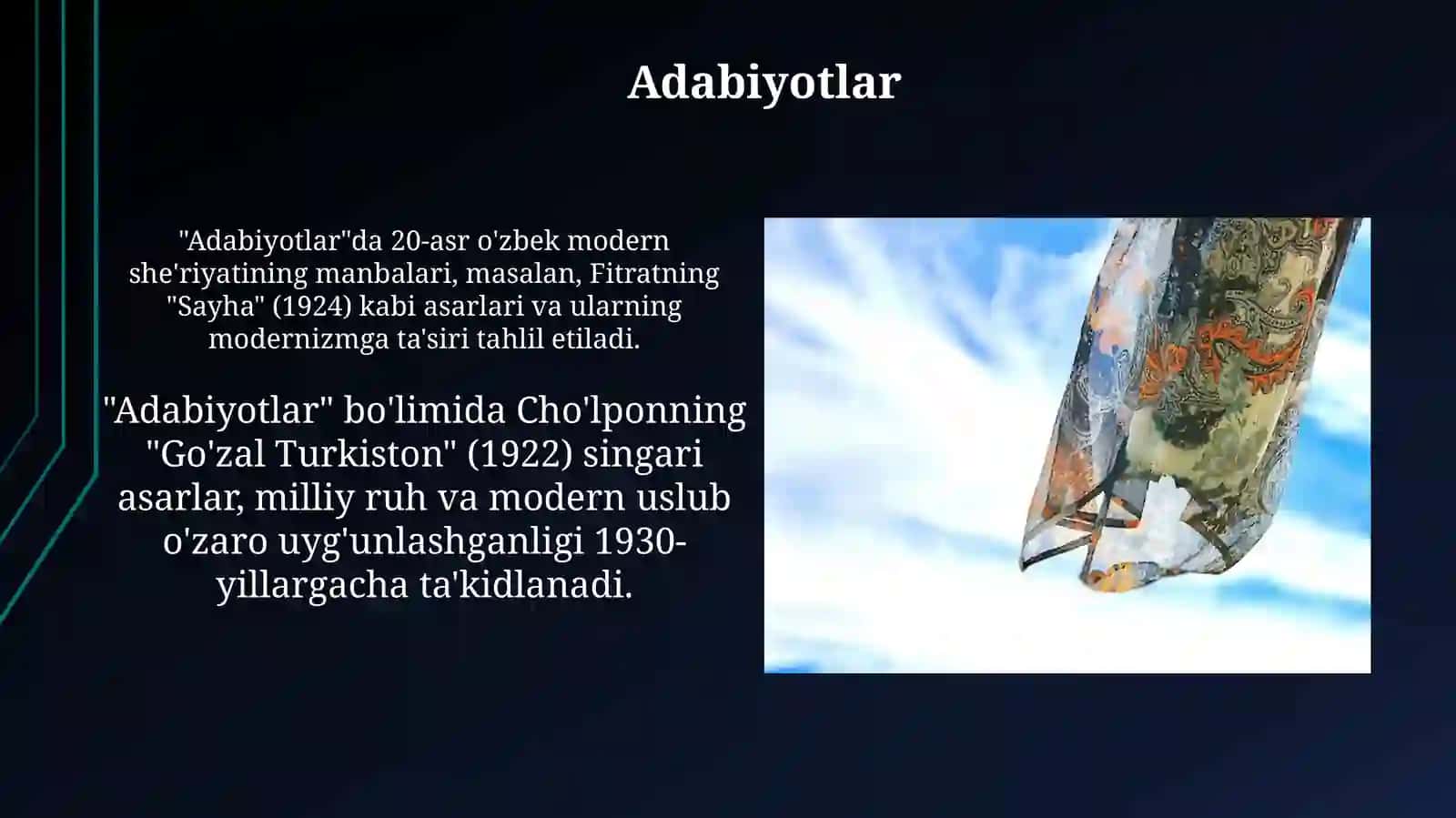 O‘zbek va jahon modernism she’riyati 4