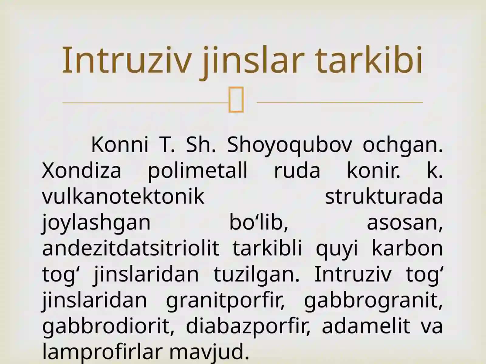 XONDIZA POLIMETALL RUDA KONI 4