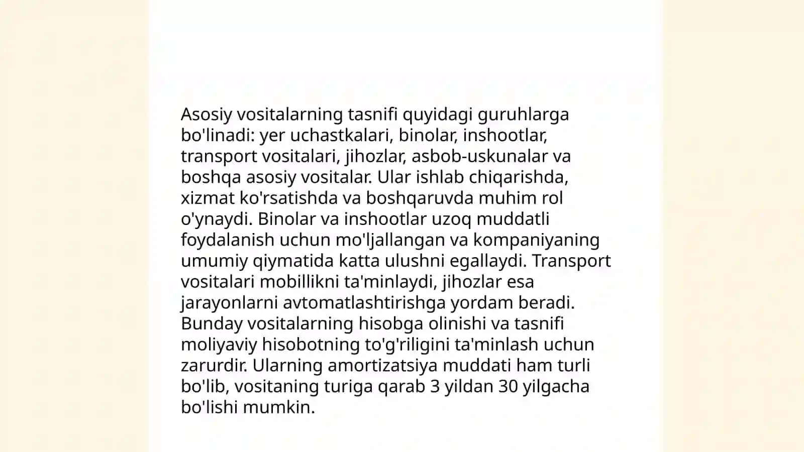 Asosiy vositalar hisobi 4