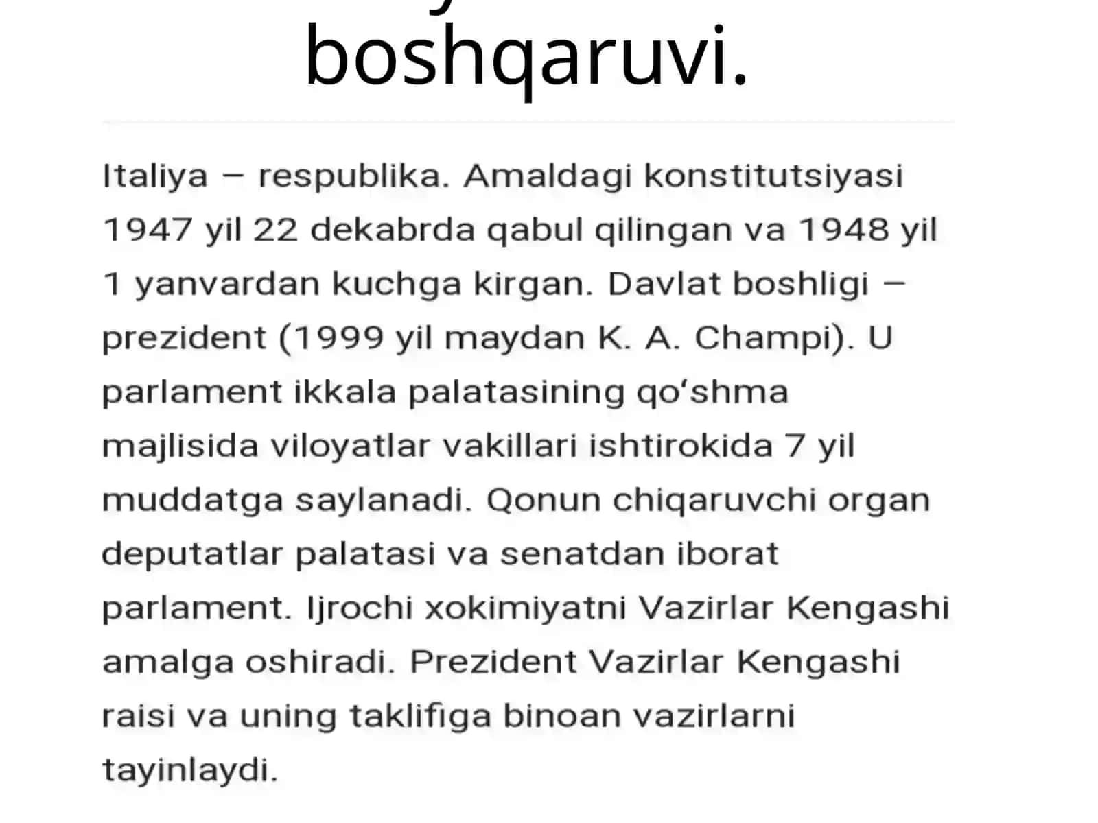 Italiya davlat boshqaruvi 4