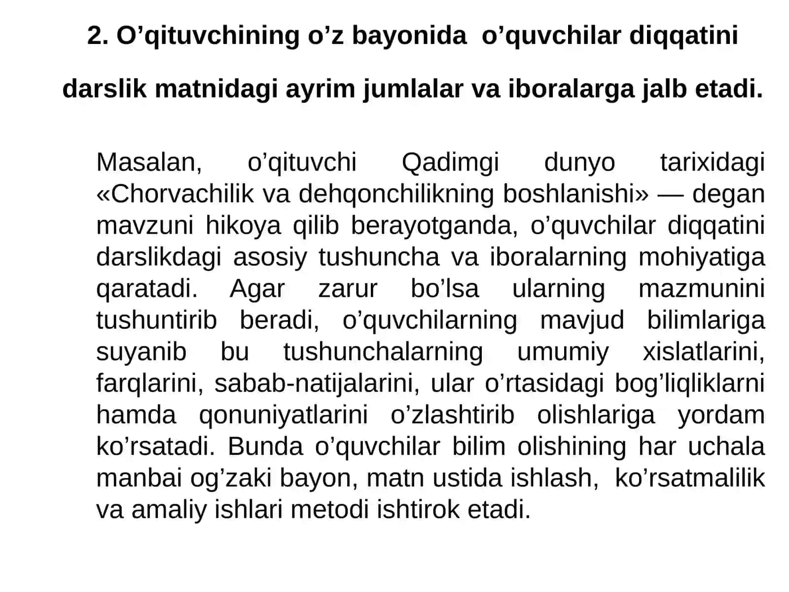 Tarix ta’limining amaliy usullari 4