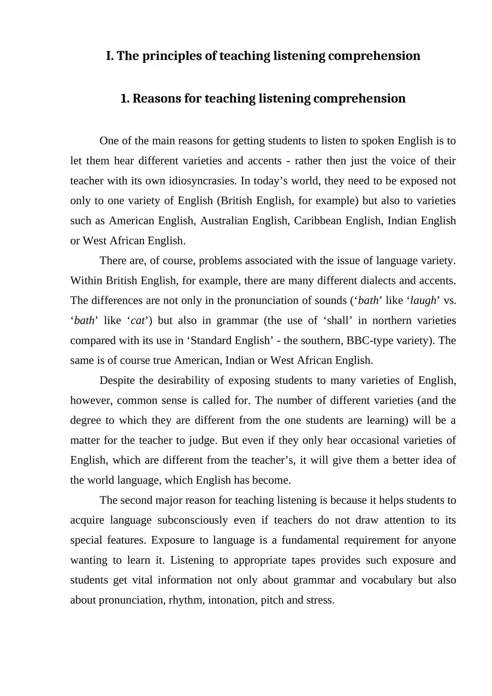 THE ROLE OF TEACHER IN PRIMARY CLASSES 4