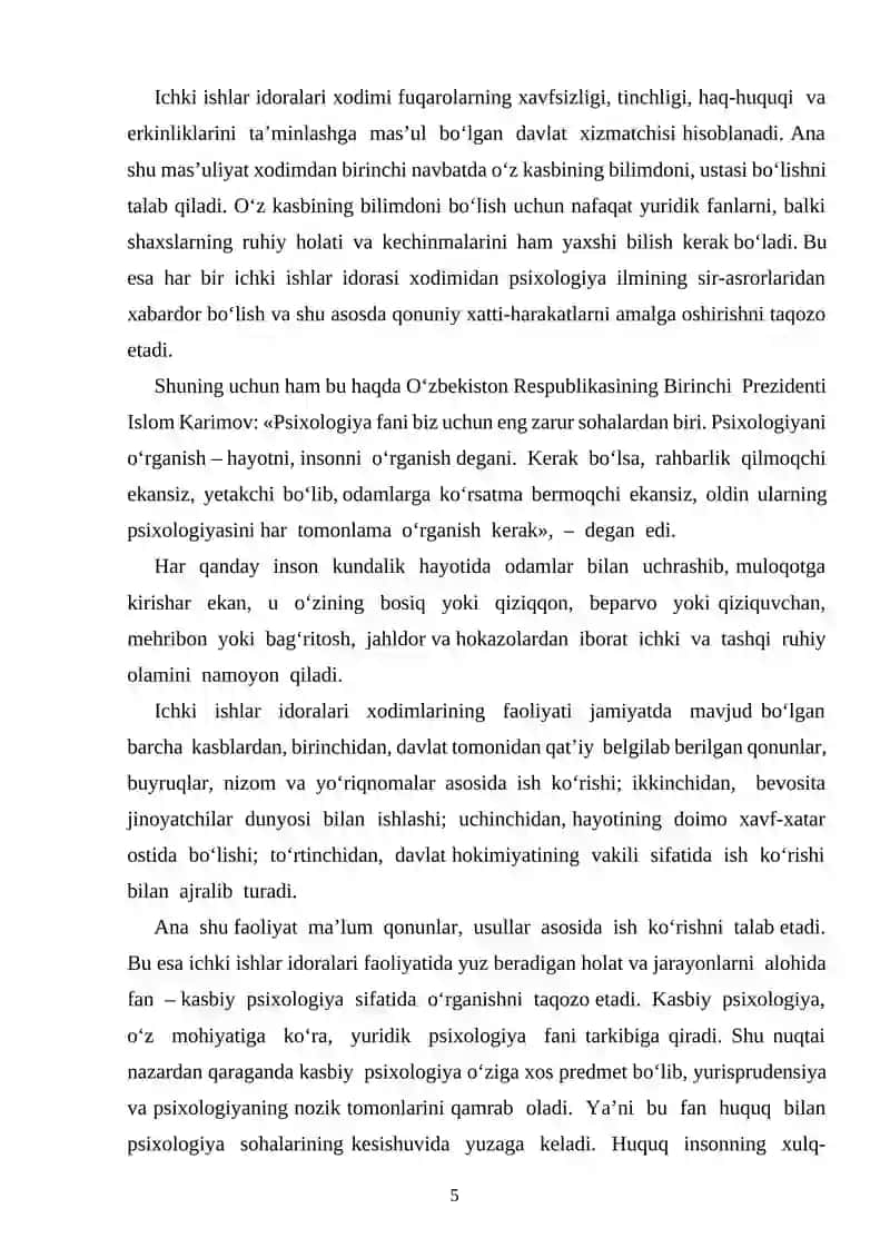Ichki ishlar idoralari faoliyati 4
