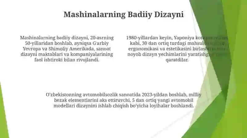 Mashinalarni badiiy konstruksiyalash 4