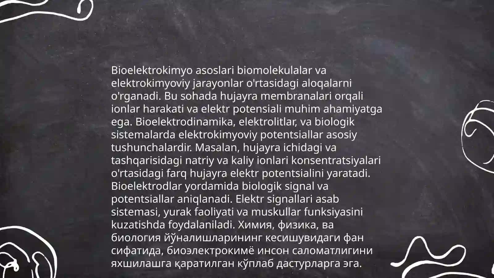 Elektrokimyoviy davolash va diagnostika usullari 4