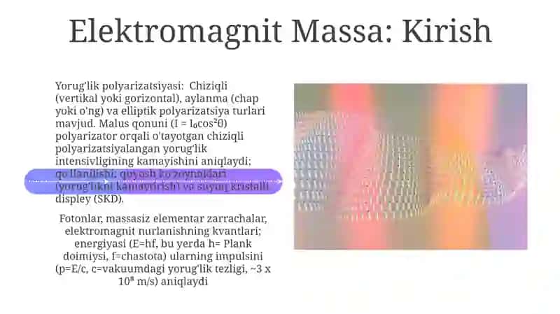 Elektromagnit massa 4