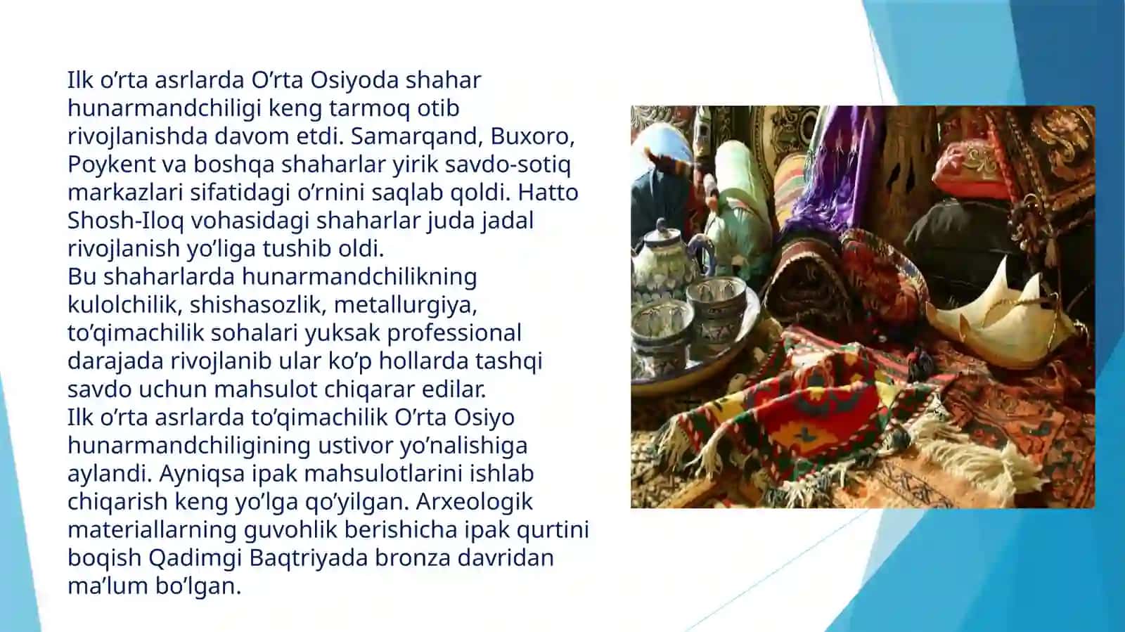 O'RTA ASRLAR DAVRI ARXEOLOGIYASI 4