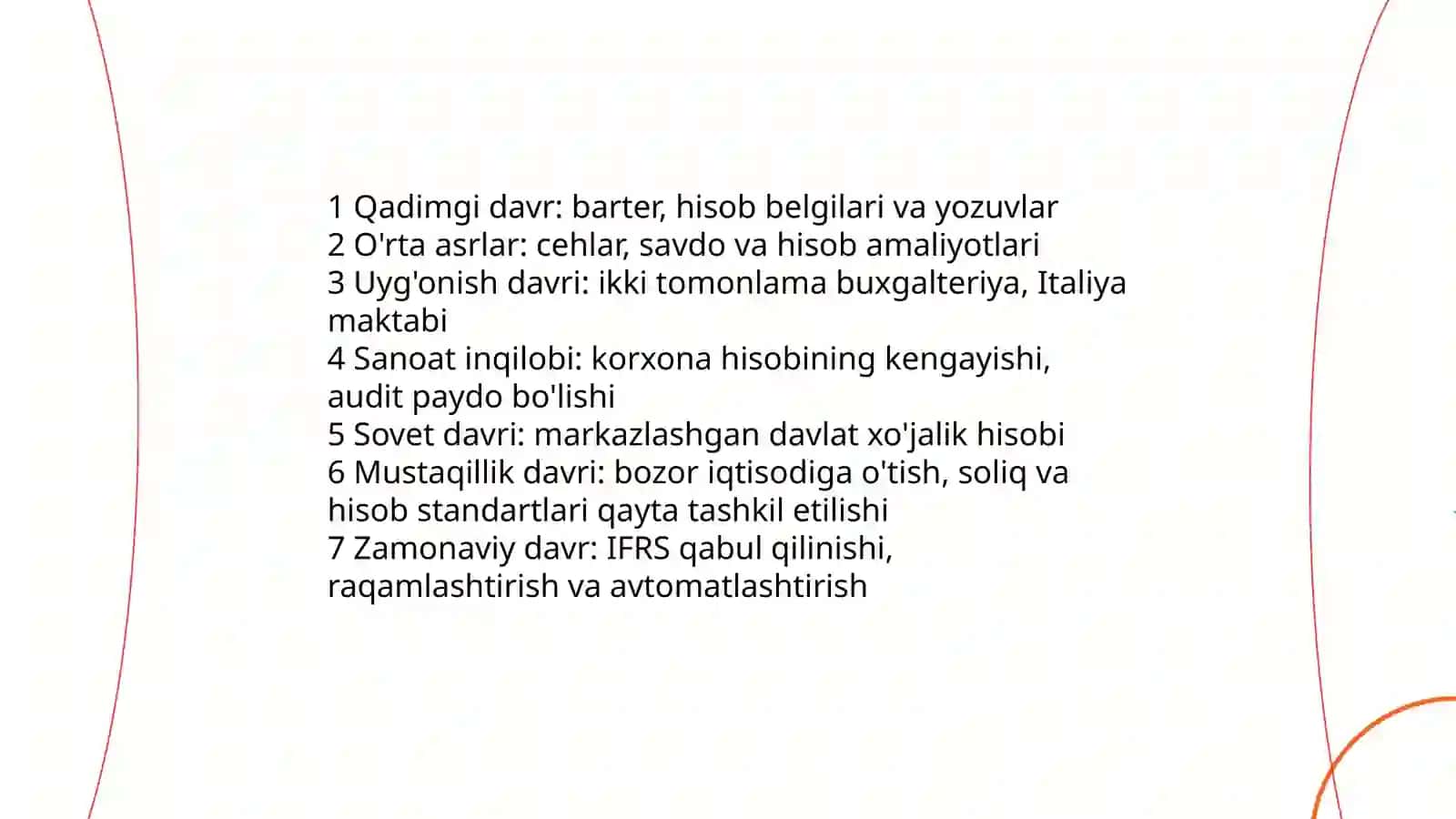 Xojaligi hisobining orni va ahamyati 4