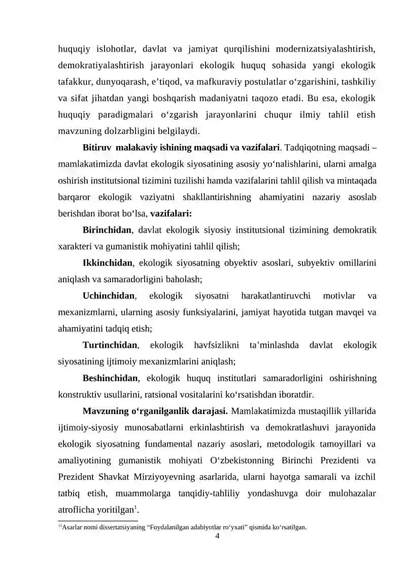 Ekologiya sohasida davlat boshqaruvining roli 4
