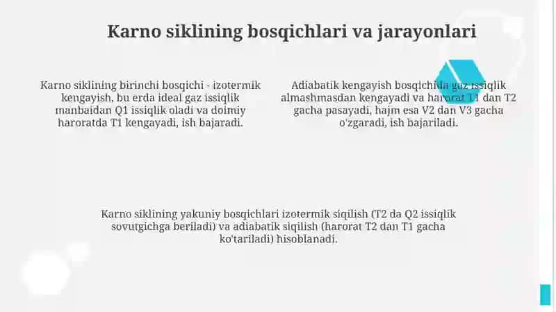 Karno sikli va uning foydali ish koeffisenti 4