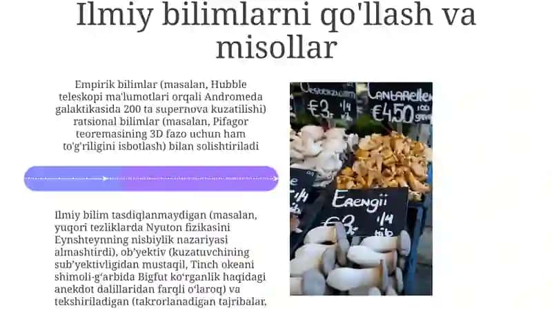 Bilish turlari: empirik va ratsional bilish. Ilmiy bilimning xususiyatlari 4