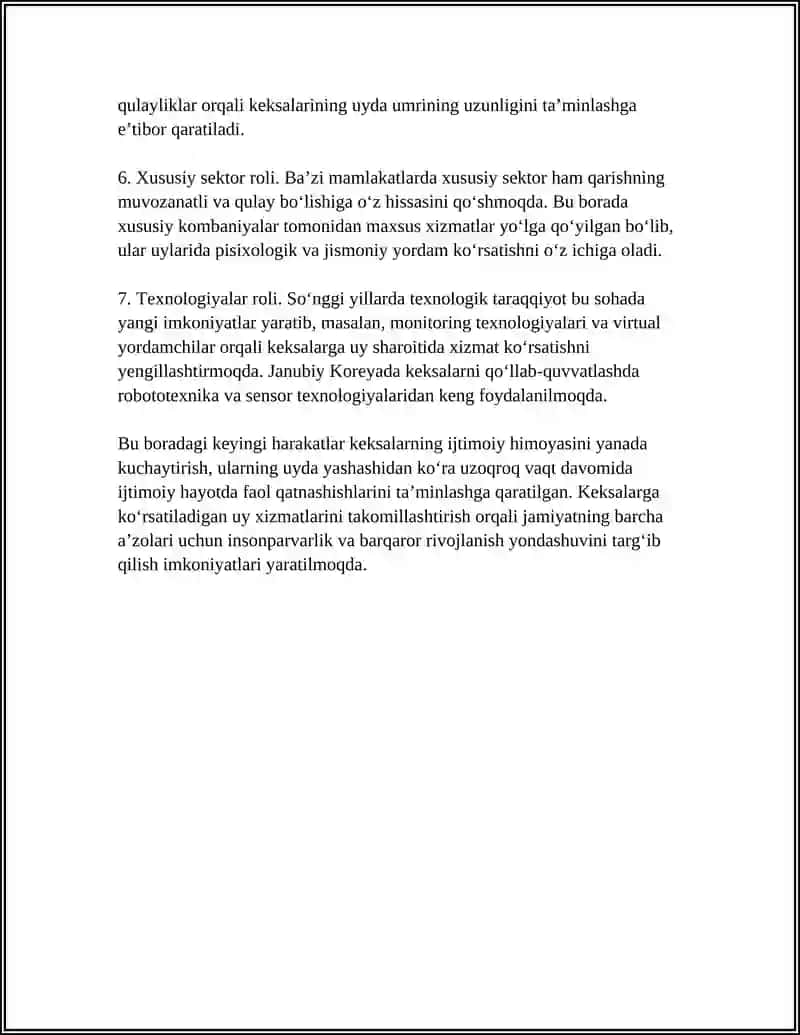 KEKSALARGA IJTIMOIY XIZMAT KOʼRSATISH 4