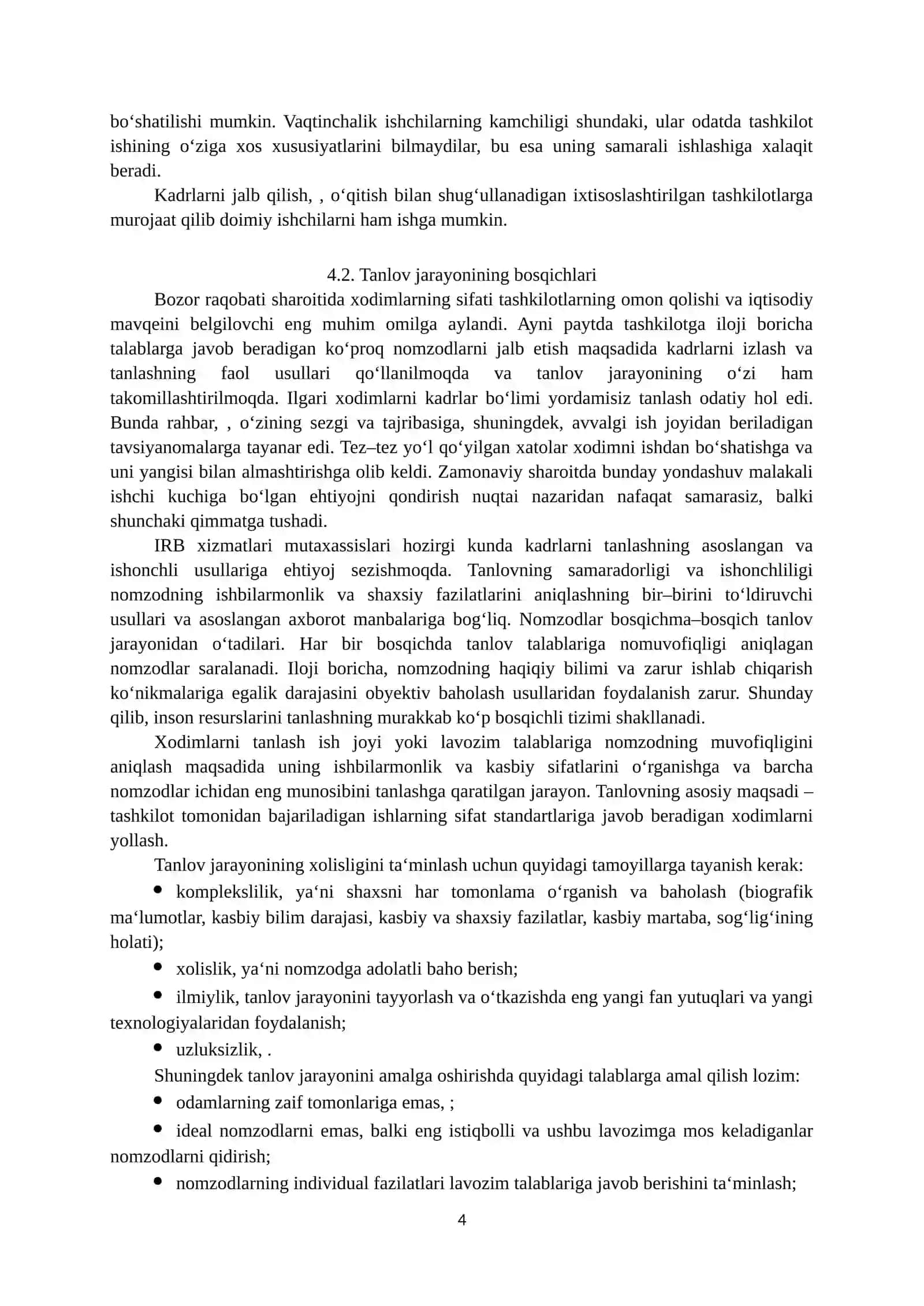 KADRLARNI ISHGA YOLLASH VA TANLASH 4