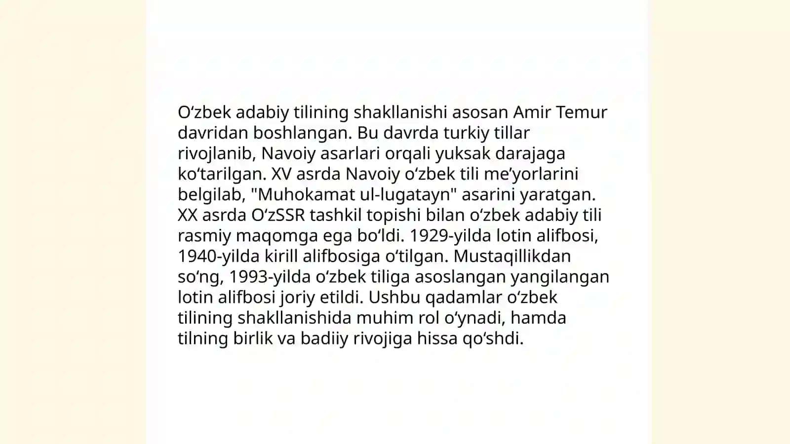 O'zbek adabiy tili va dialektlar masalasi 4