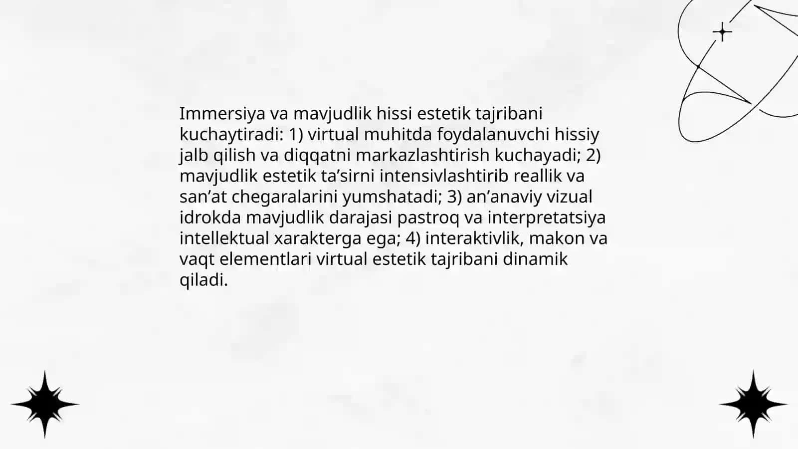 Virtual va Vizual Dunyo Estetik Idroki 4