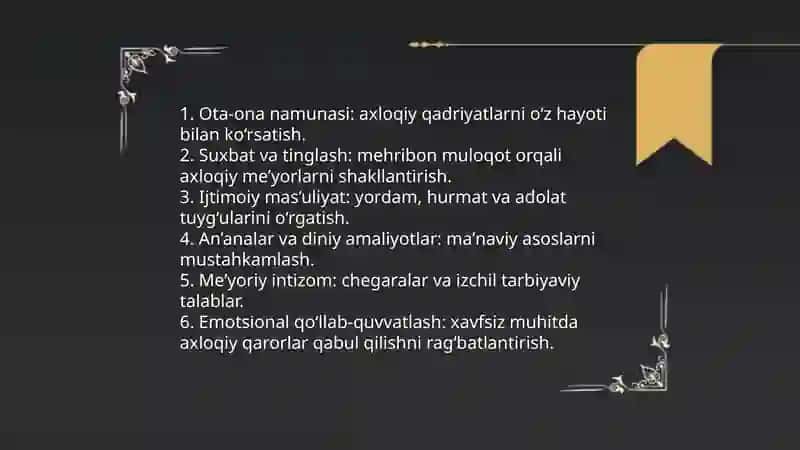 Maʼnaviy axloqiy tarbiya 4