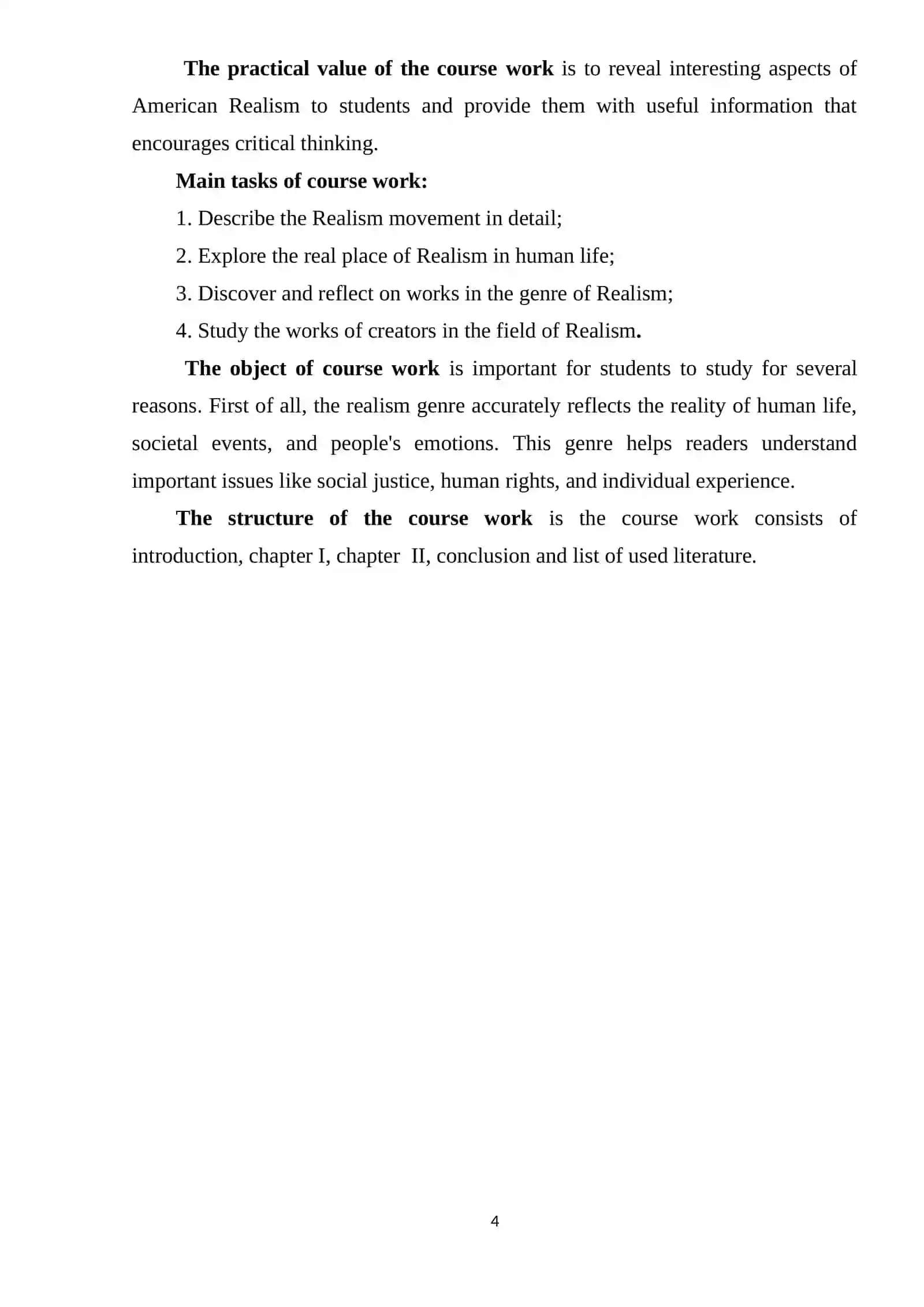 REALISM IN AMERICAN LITERATURE OF THE XX CENTURY 4