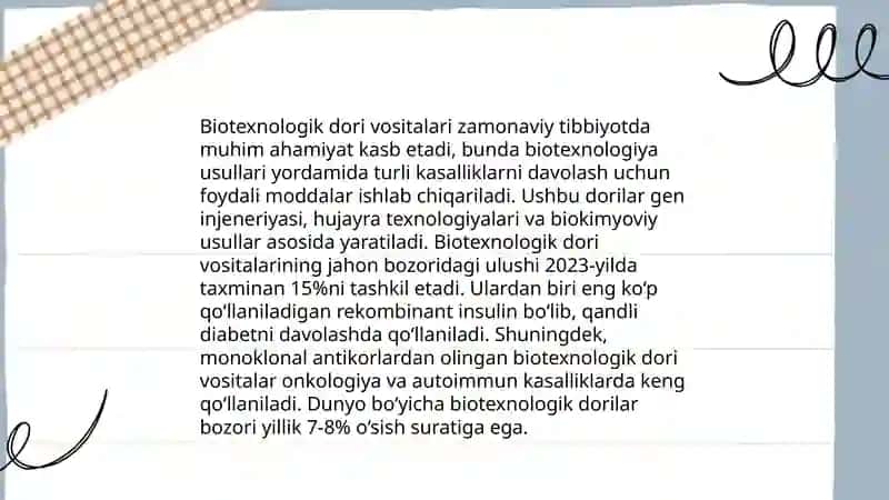 Tibbiyot biotexnologiyasi 4