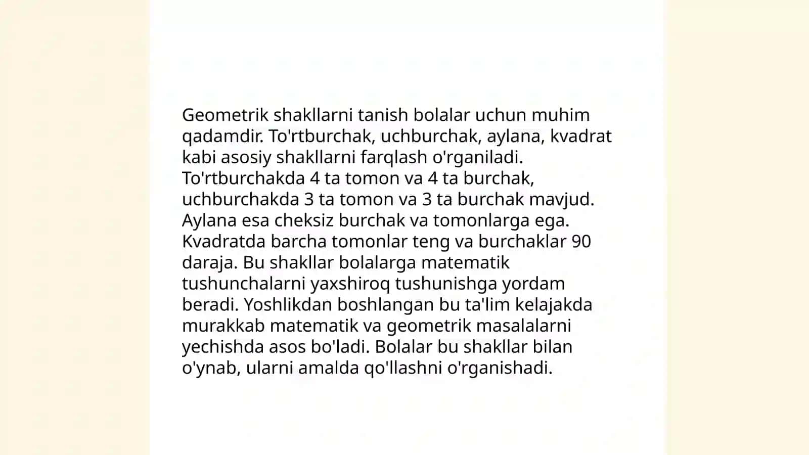 Sonlarni taqqoslash va tartiblash 4