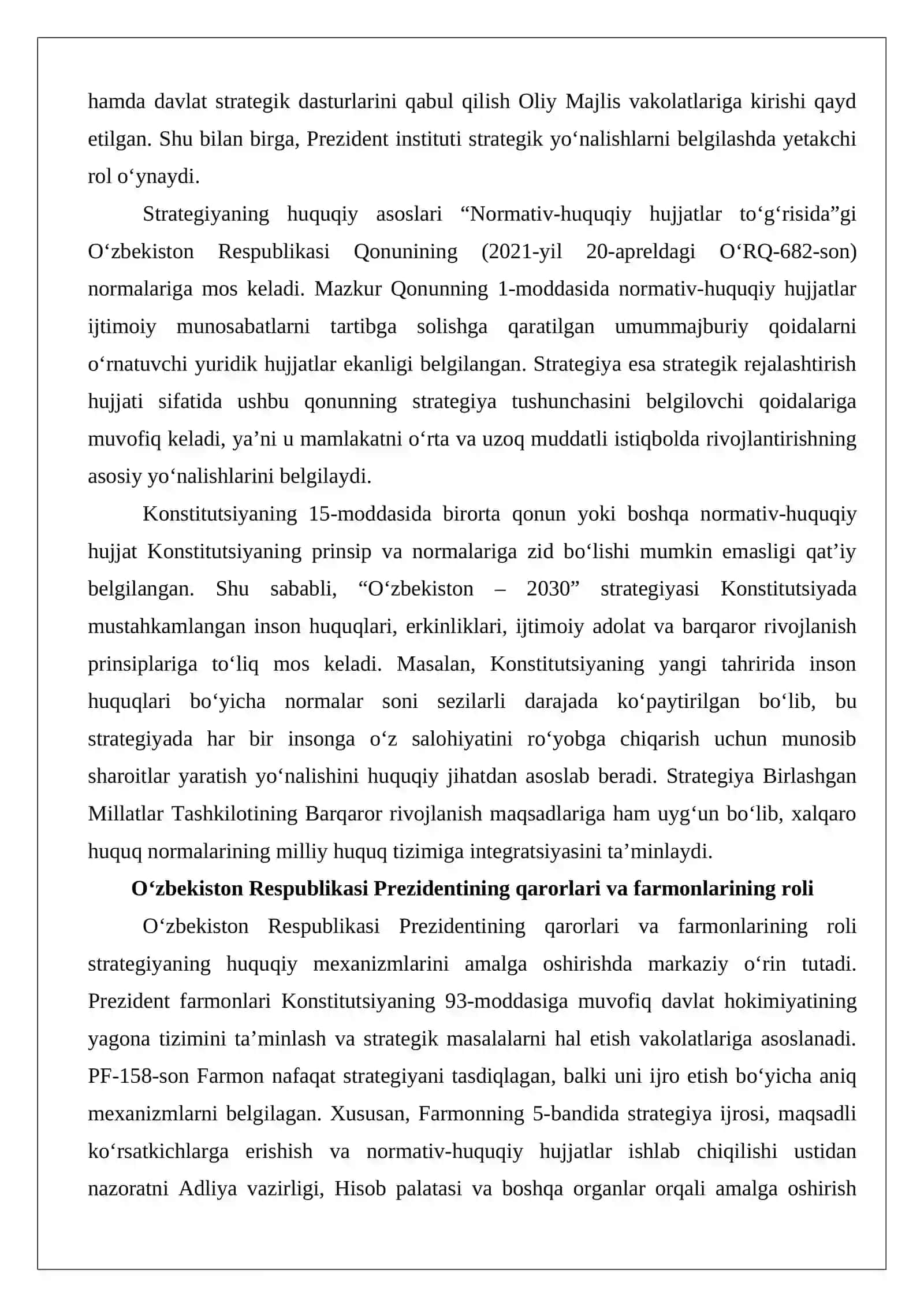 “O‘zbekiston – 2030” strategiyasi 4
