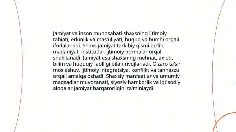 Jamiyat falsafasi 4