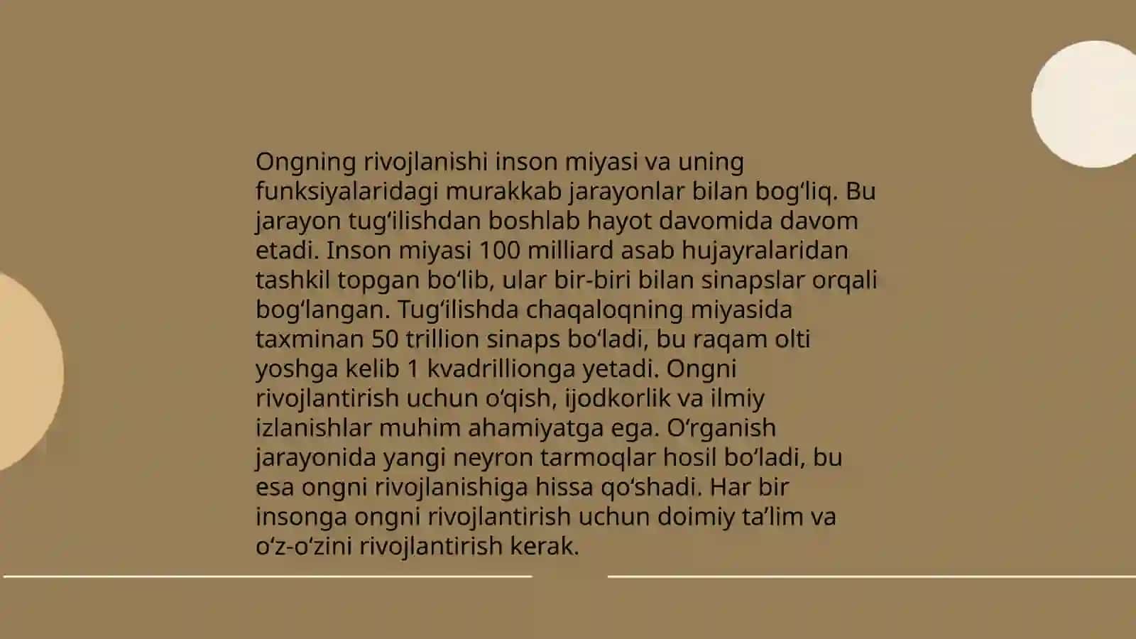 Ong xaqida tushuncha va uning xossalari 4