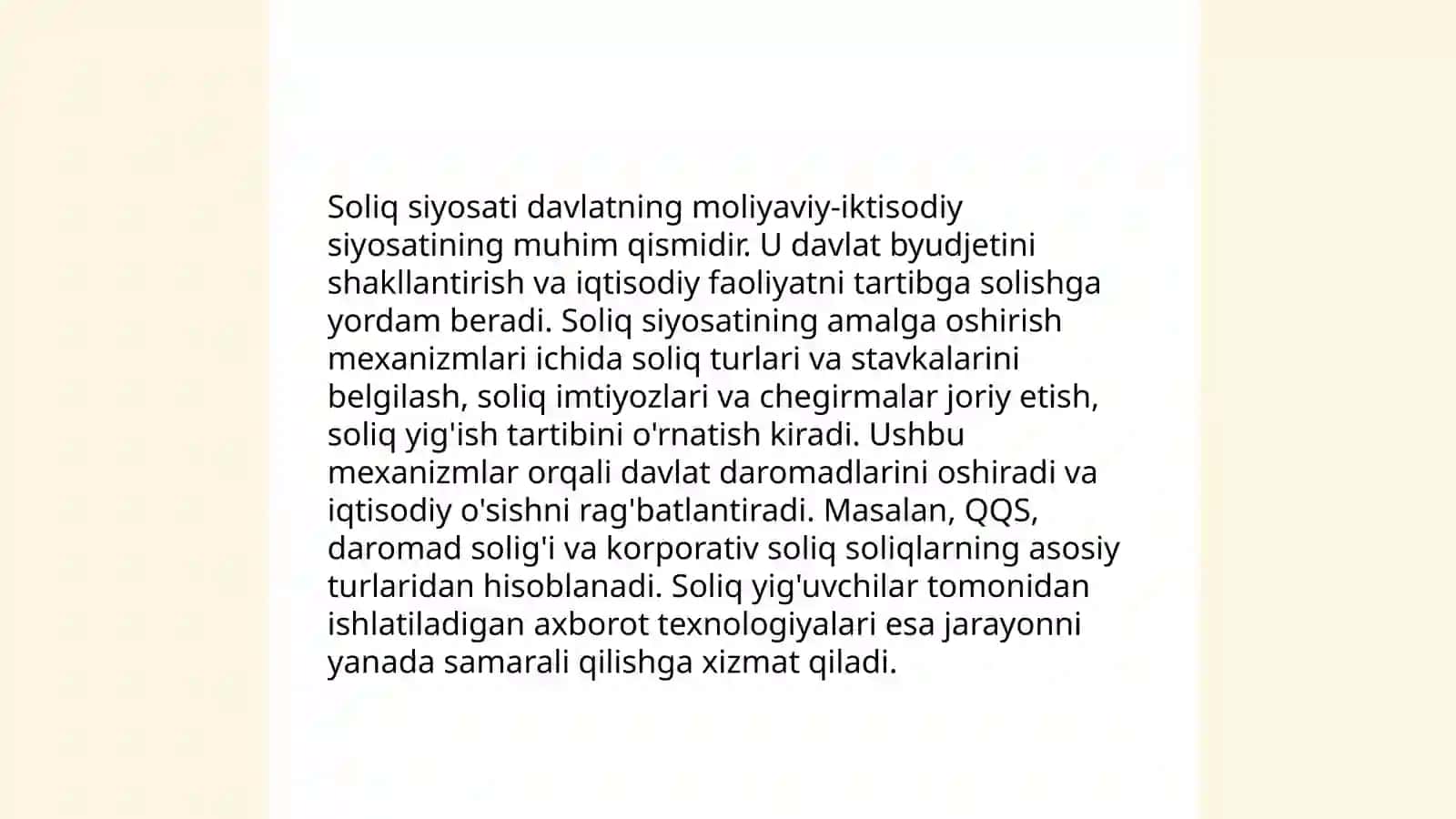 Davlatning iqtisodiy siyosatini amalga oshirish mexanizmi 4