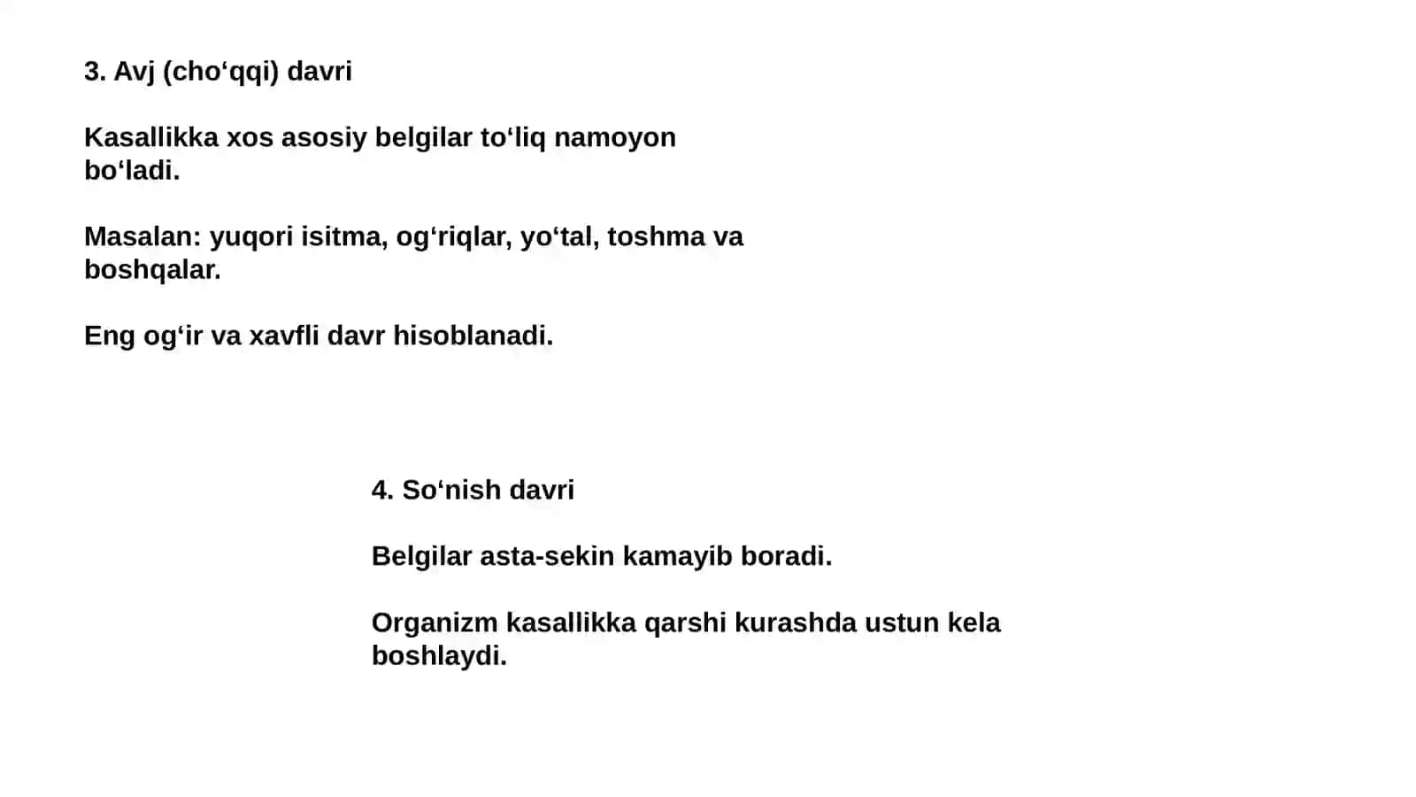 Kasallik davrlari 4