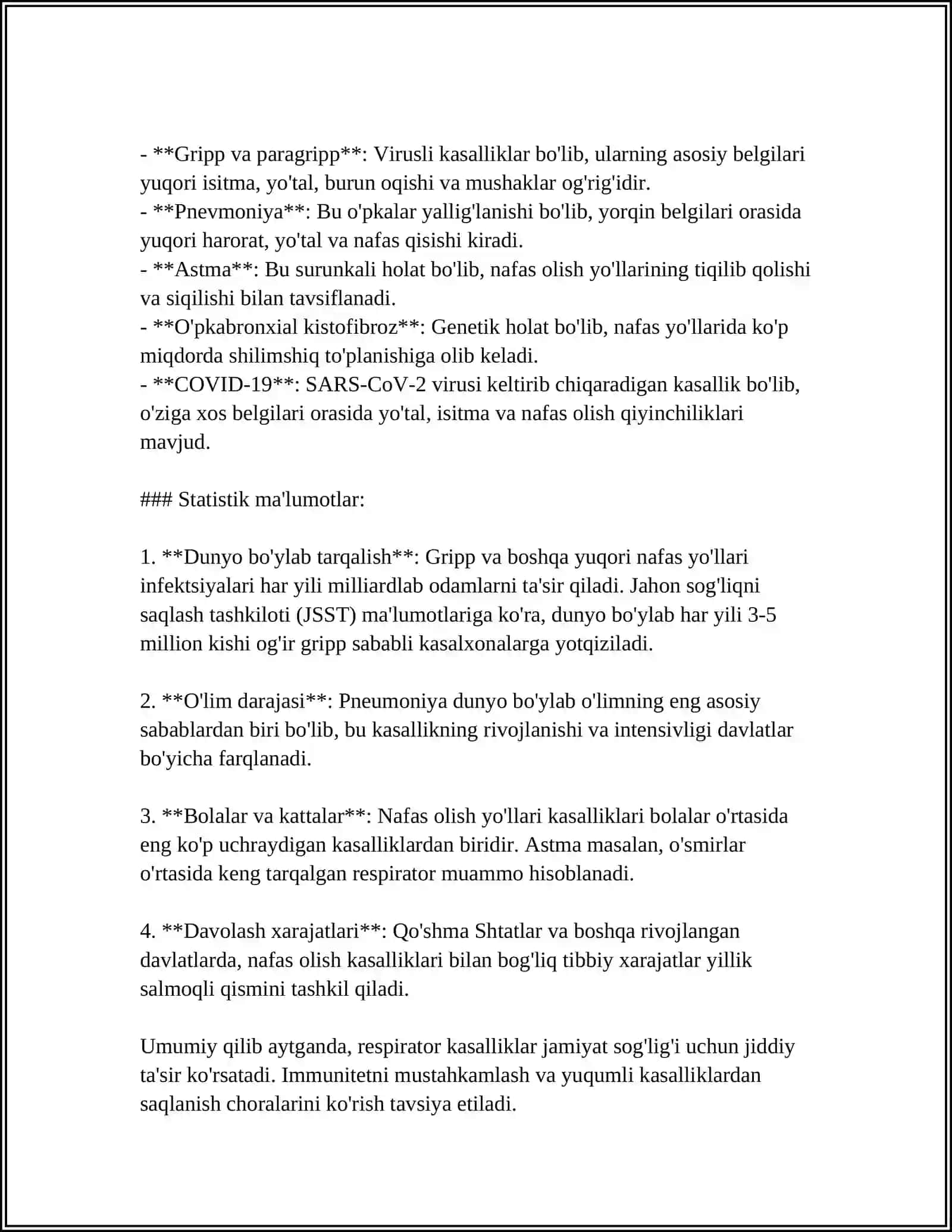 HAYVONLARDA RESPIRATOR KASALLIKLARNI DAVOLASH 4