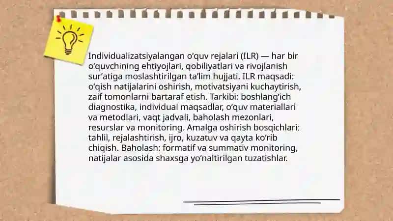 Shaxsga yoʻnaltirilgan taʼlimning nazariy asoslari 4