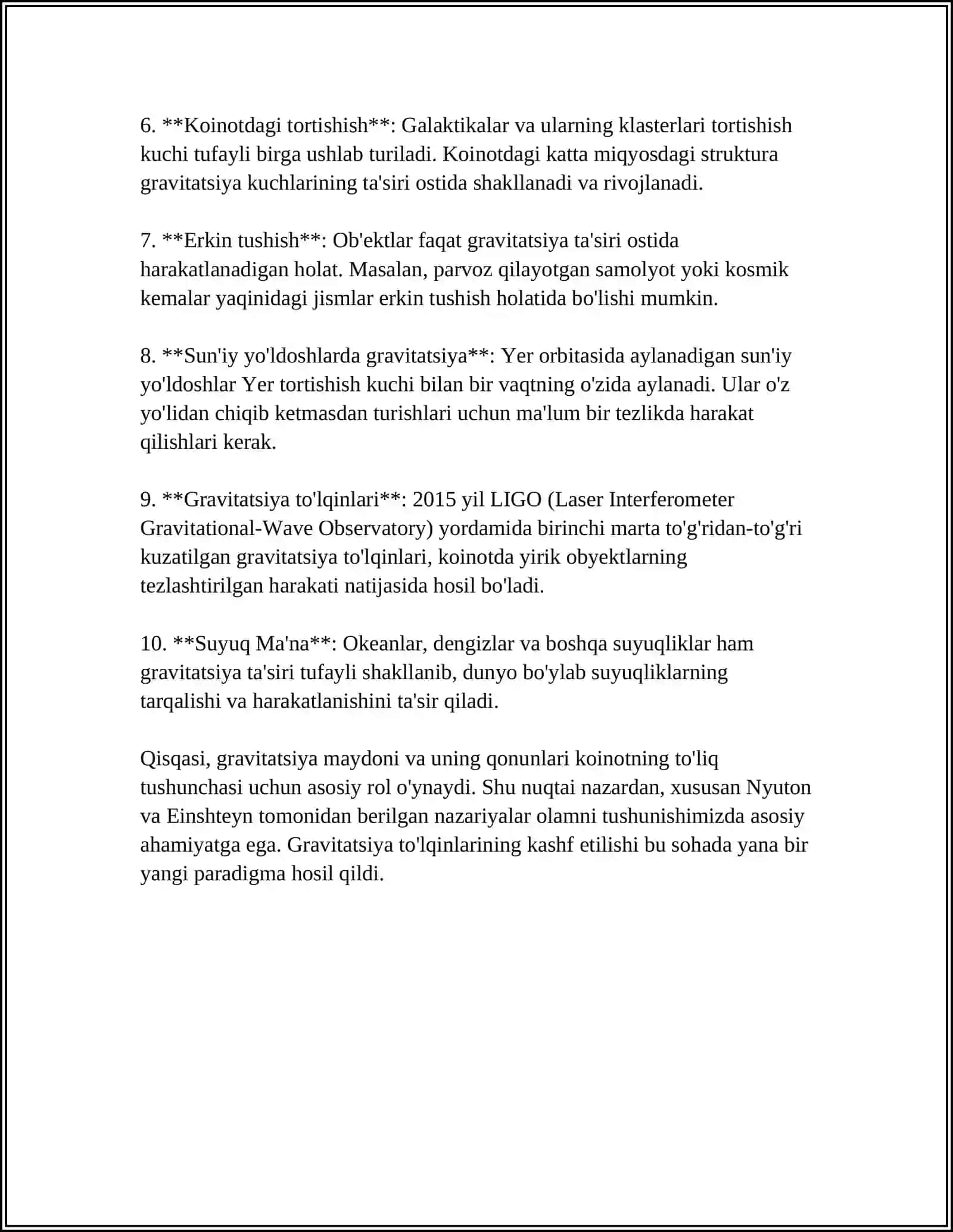 YERNING TORTISHISH MAYDONIDA JISMLARNING BARAKATI 4