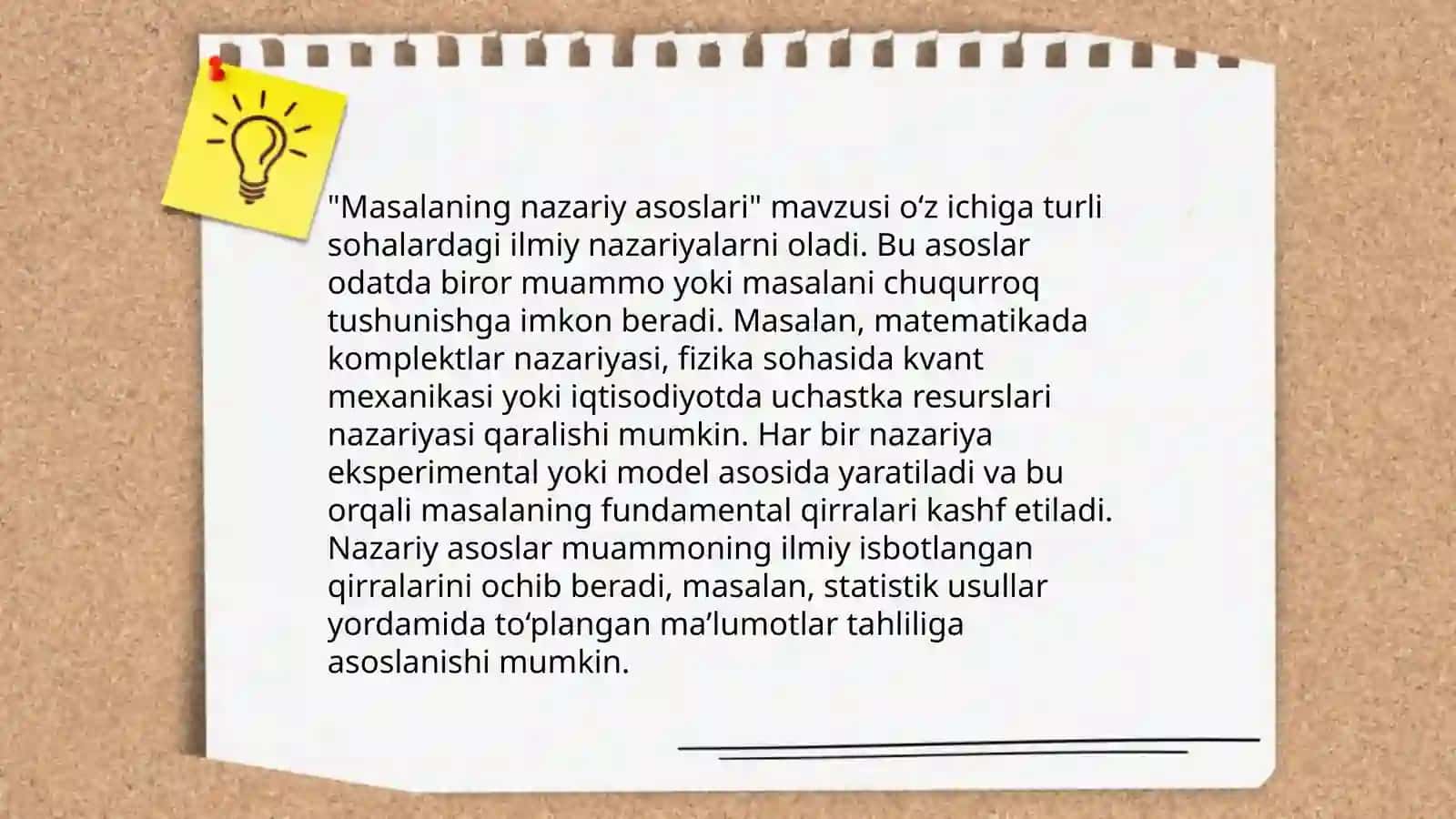 Masalani formallash 4