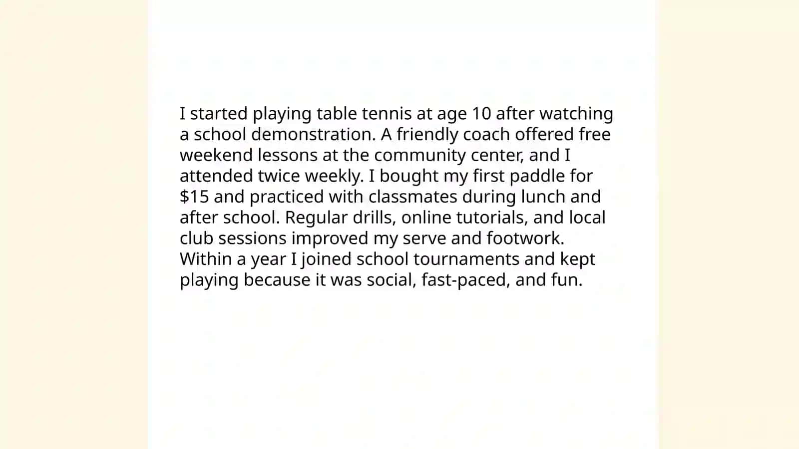 Table Tennis Benefits and Enjoyment 4