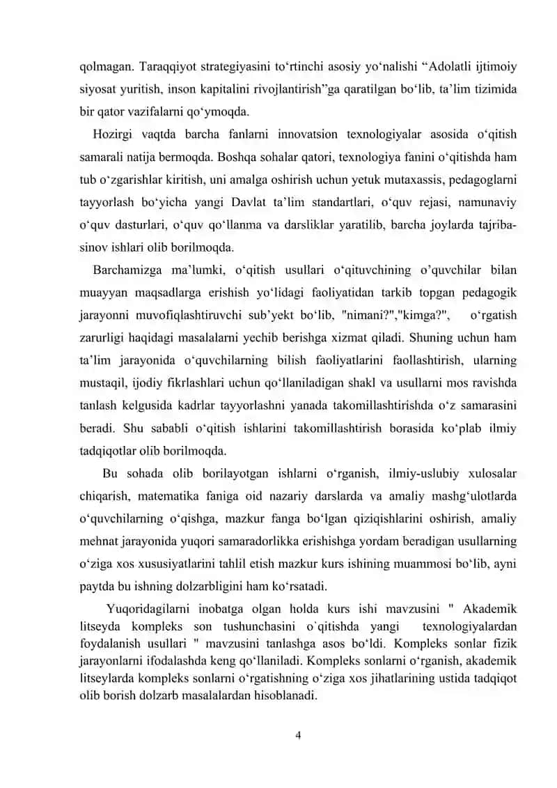 Matematika va informatika (sirtqi) ta’lim yo‘nalishi 4