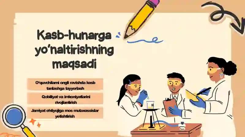 kasb hunarga yo'naltirishning tamoyillari, shakli va metodlari 4