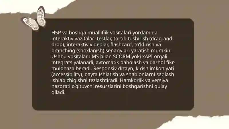 Interaktiv materiallar yaratish 4