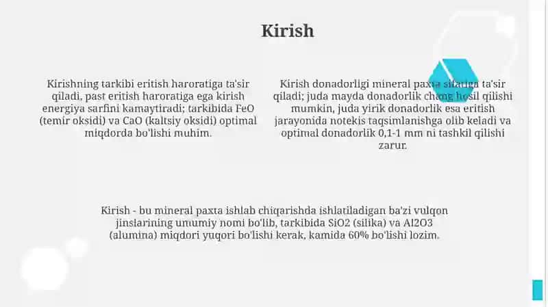 Mineral paxta xom ashyosi xossalari 4