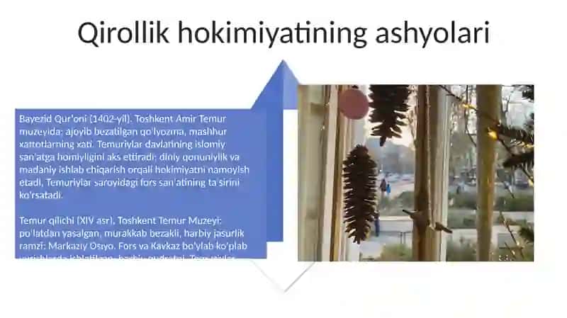 Muzey eksponatlari: Asosiy artefaktlar 4