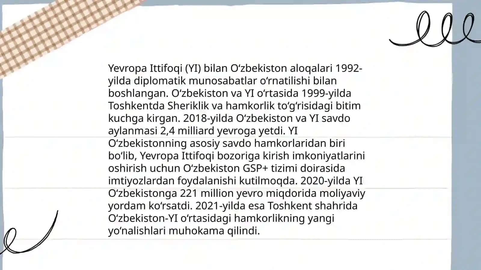 Oʻzbekistonning xalqaro tashkilotlar bilan hamkorlik aloqalari 4