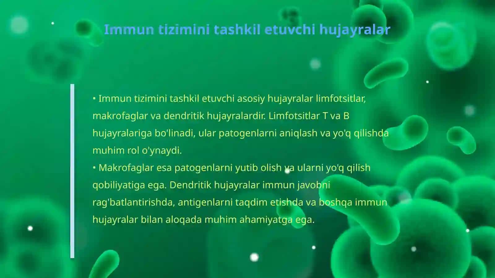 Organizmining immun tizimi 4